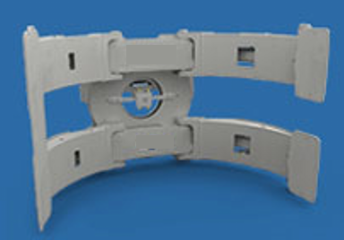H Paper Roll Clamps 