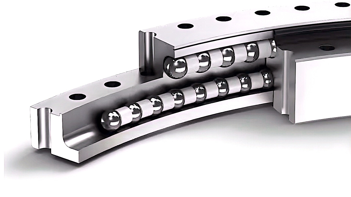 Double row ball slewing bearing 2