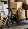 Electric Assist Cargo Trailer | 3-Wheel Electric Trailer for E-Bike & Independent Use