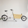 Front-loading cargo bike